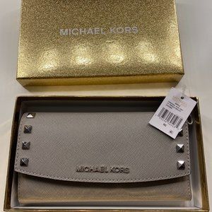 MICHAEL KORS LG TRIFOLD KARLA WALLET